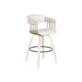 Miniatyrbild 6 av 6: Sittpall Home ESPRIT Vit Trä 51,5 x 47,5 x 94,5 cm