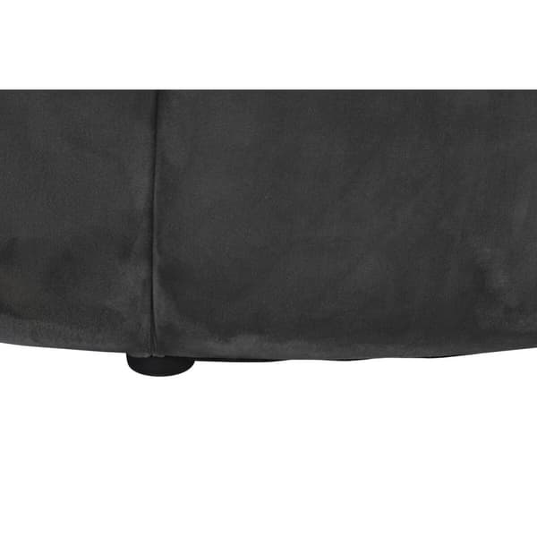 Fodstøtte DKD Home Decor Grå 30 % Polyester (85 x 85 x 48 cm)