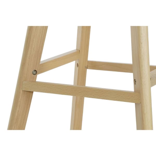 Taburet DKD Home Decor 48,5 x 55 x 109 cm Grå Bøg