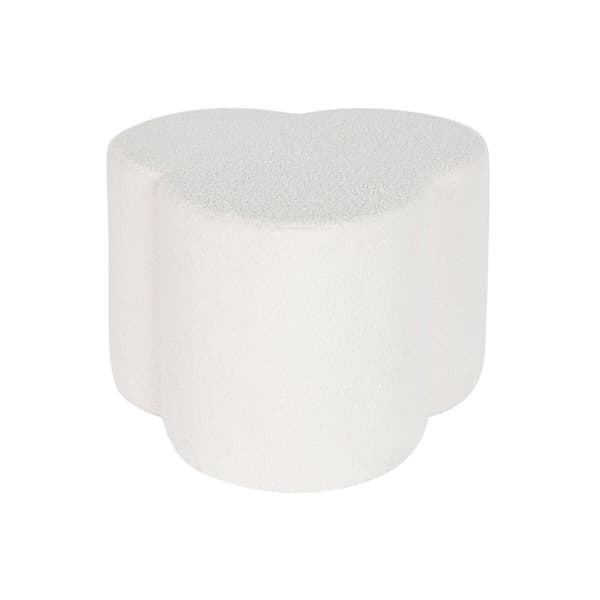 Fodstøtte DKD Home Decor Hvid 53 x 53 x 40 cm