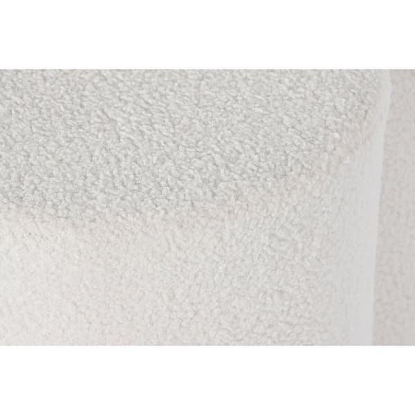 Fodstøtte DKD Home Decor Hvid 53 x 53 x 40 cm