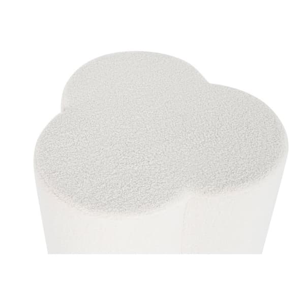Fodstøtte DKD Home Decor Hvid 53 x 53 x 40 cm