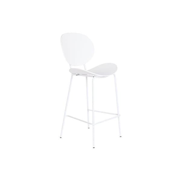 Jakkara DKD Home Decor Musta Metalli Valkoinen polypropeeni (52,5 x 49 x 104 cm)