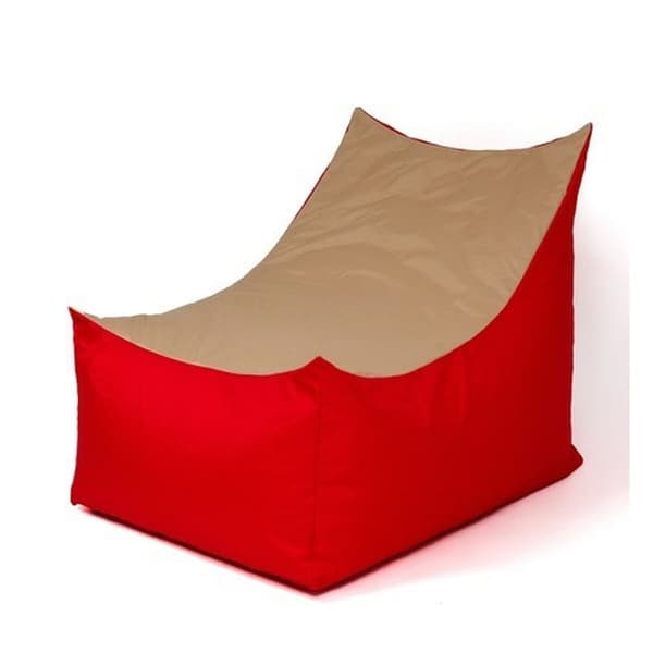 Puf GO GIFT Rød Beige Oxford tejido antidesgarros