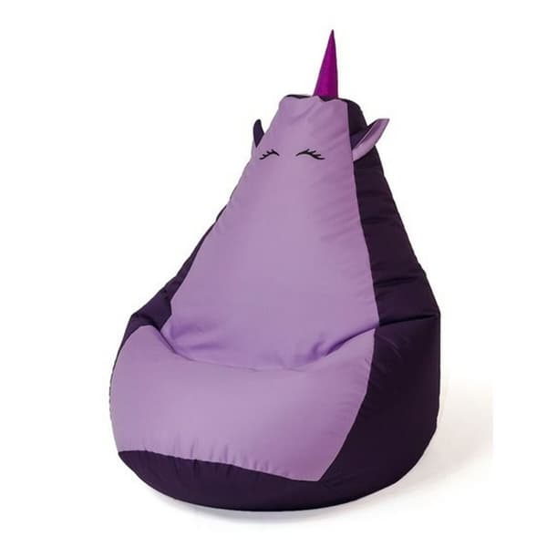 Pehmustettu istuin GO GIFT Purppura Oxford 105 x 80 cm