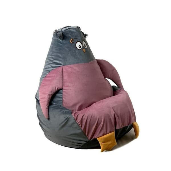 Pehmustettu istuin GO GIFT Harmaa Pinkki Oxford 105 x 80 cm