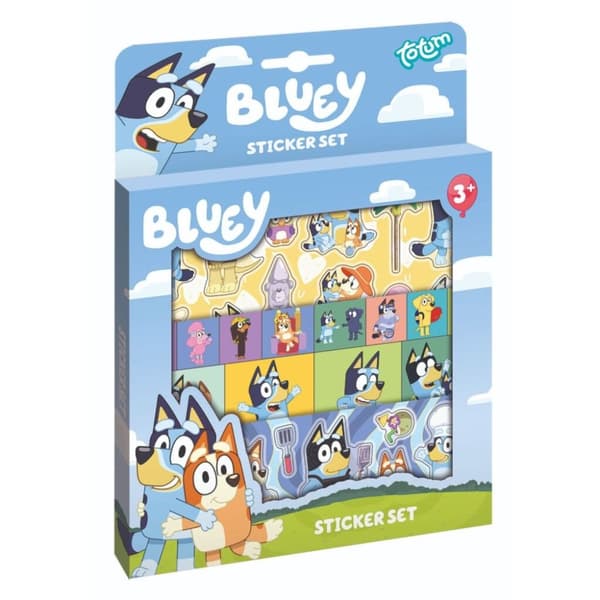 Totum Bluey klistermärkeset
