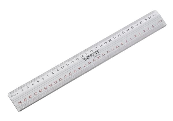 Westcott AC-E10112 Skærelineal 30cm Med Anti-slip
