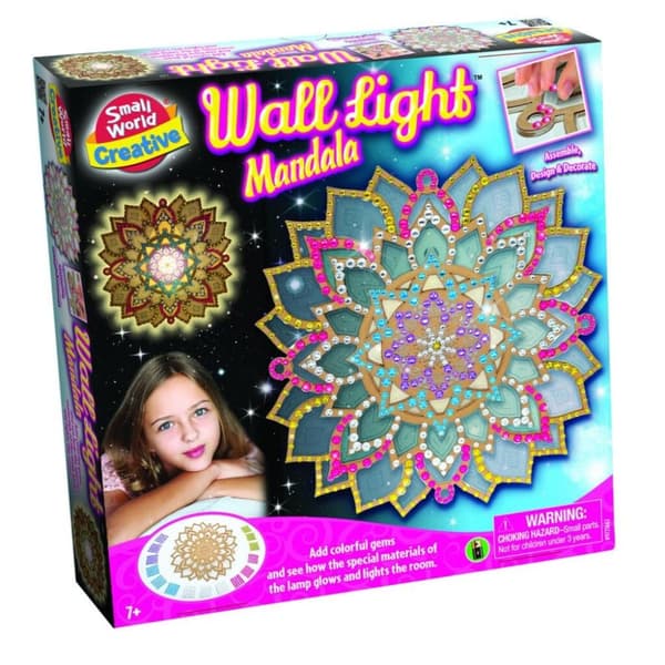 Small World Creative Mandala Wall Light Making