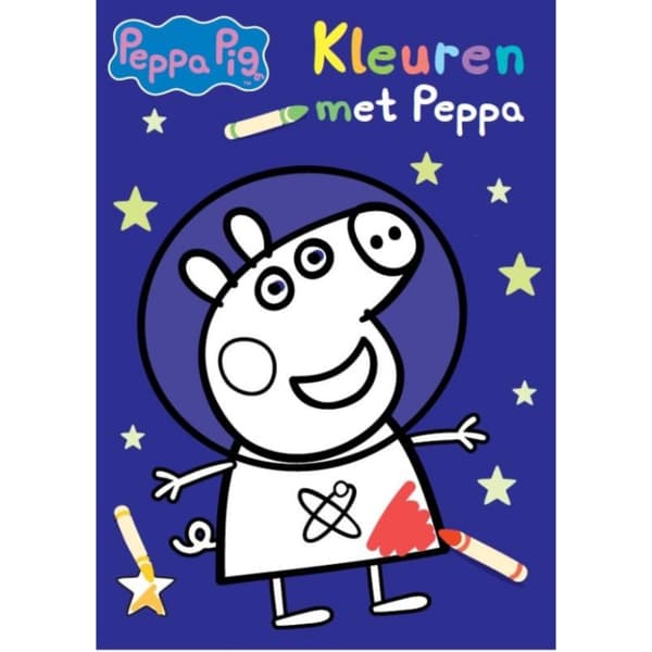 Peppa Pig Malebog Farvelægning med Peppa