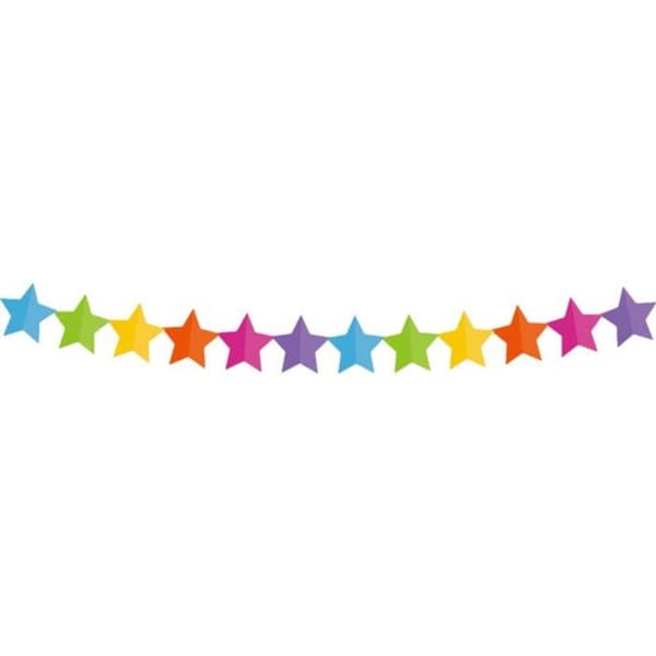 Papir Garland Star 6 m