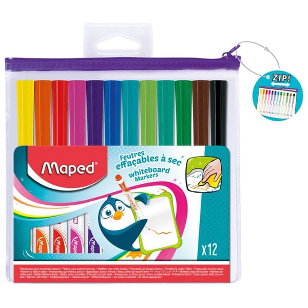 Maped Whiteboard Markers 12 farver