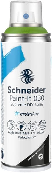 Schneider S-ML03050052 Supreme DIY Spray Paint-it 030 Grøn 200ml