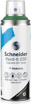 Miniatyrbild 1 av 6: Schneider S-ML03050045 Supreme DIY Spray Paint-it 030 Moss Green 200ml