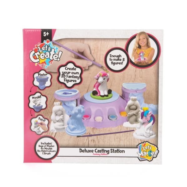 Lad os skabe! Unicorn Deluxe gipsstation