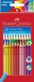 Miniatyrbild 1 av 4: Faber Castell FC-112424 Färgpenna Faber-Castell GRIP kartongfodral A 24 delar