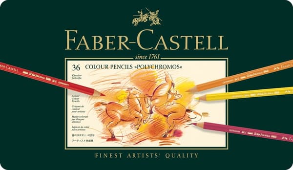 Faber Castell FC-110036 Färgpenna Polychromos Etui med 36 delar