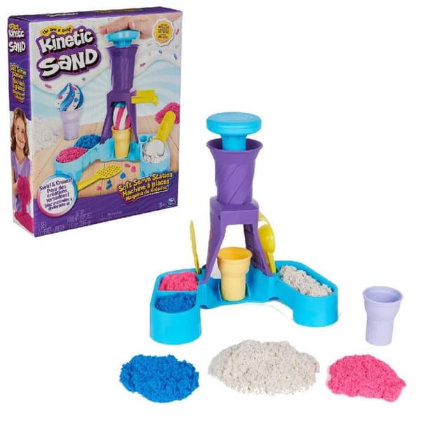 Kinetic Sand Soft Ice Cream Playset