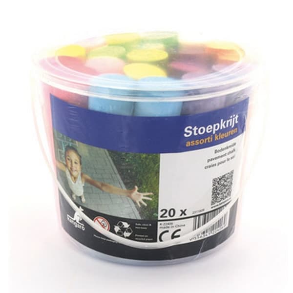 Kangaro K-22406 Sidewalk Chalk 20 stycken
