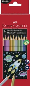 Miniatyrbild 1 av 3: Faber Castell FC-201583 Färgset Faber-Castell Metallic Colors