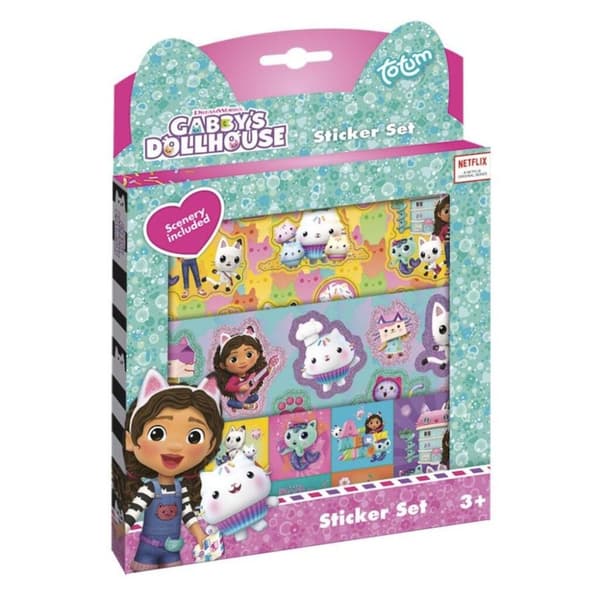 Gabby's Dollhouse Sticker Set