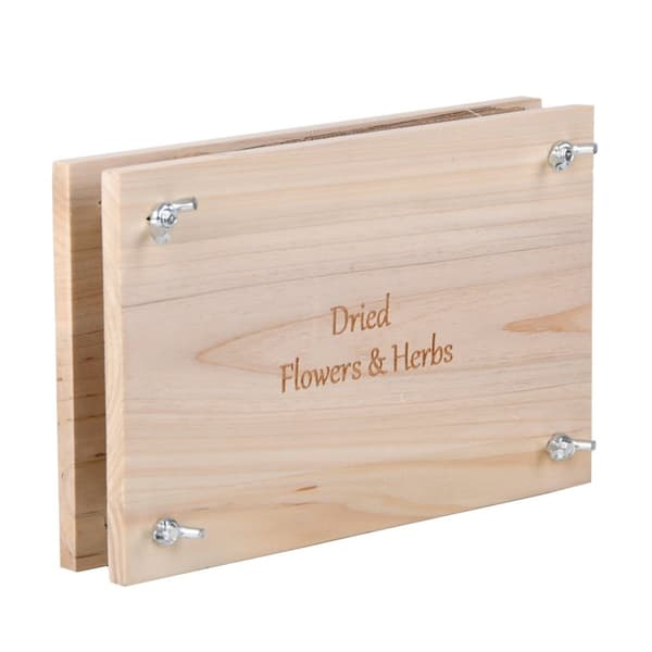Esschert Design Flower-Herb Press Wood