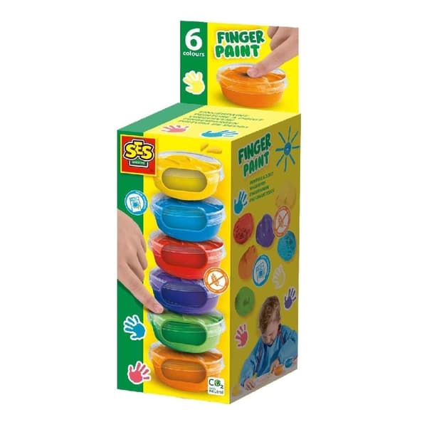 SES Creative Finger Paint 6x45 ml
