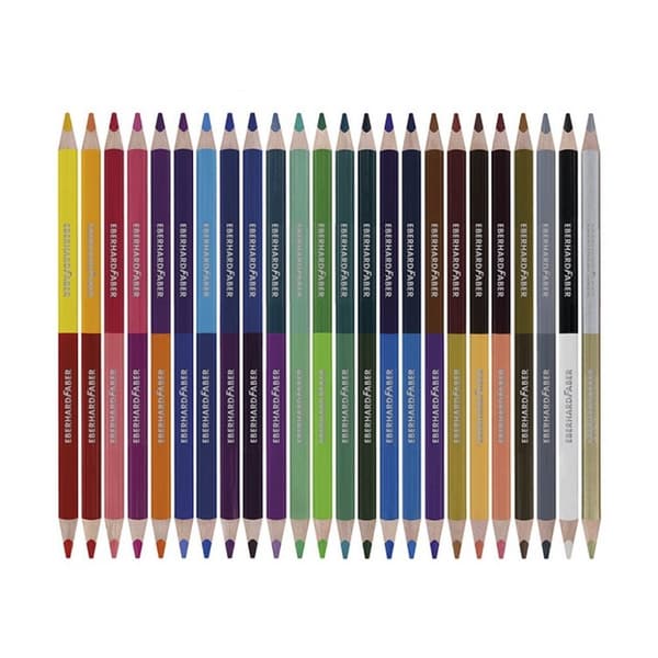 Eberhard Faber EF-514822 farveblyanter 2-sidet 24 stykker 48 farver
