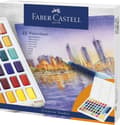 Miniatyrbild 1 av 5: Faber Castell FC-169748 Akvarell Faber-Castell i kartong med 48 färger