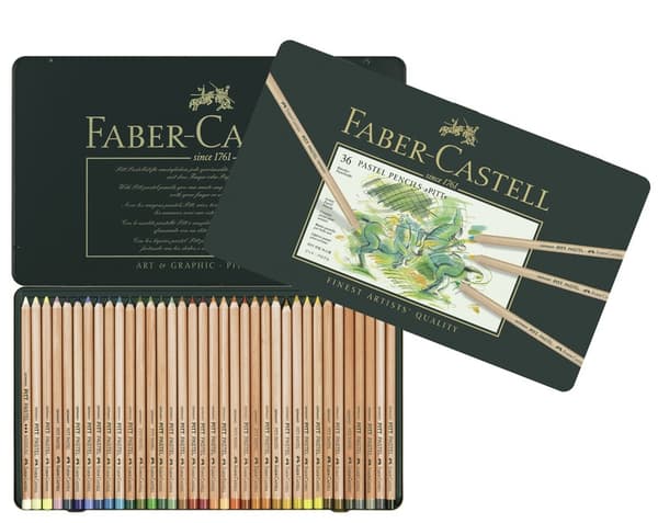 Faber Castell FC-112136 Pastelblyant Faber-Castell Pitt metalkasse A 36 stk.