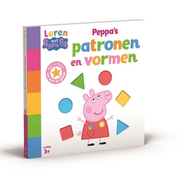 Boka Peppa Pig Peppas mönster och former