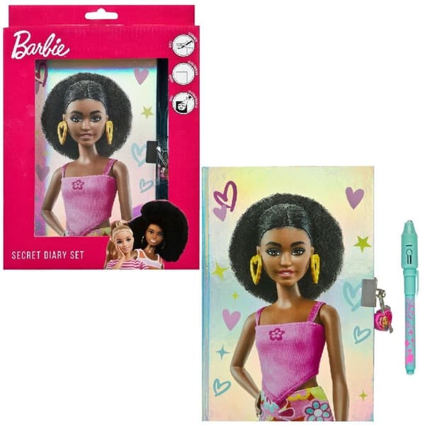 Barbie dagbok set