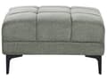 Miniatyrbild 4 av 8: Fotpall Grön Tyg 80 x 88 x 41 cm Fotstöd Sittpuff Ottoman