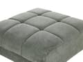 Miniatyrbild 5 av 8: Fotpall Grön Tyg 80 x 88 x 41 cm Fotstöd Sittpuff Ottoman
