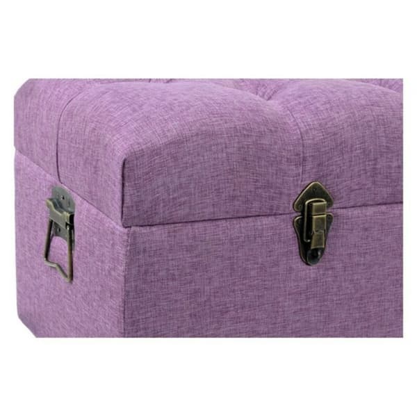 Stol DKD Home Decor 8424001565399 Multifarvet Fuchsia Metal Træ MDF 120 x 42 x 53 cm