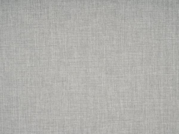 Ottoman Lysegrå Stoff Polstret Modulær Sofa Element Firkantet Fotskammel Svarte Ben Moderne Stil