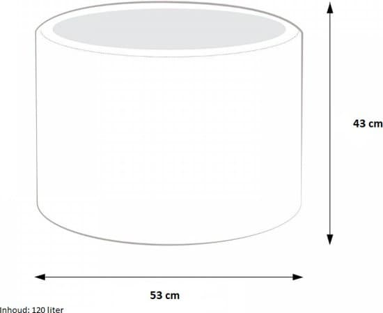 Gebroken Wit Pluche Poef 43x53cm - Hienostunut Harmaa/Sininen, Kevyt & Luksus Istutustuntuma