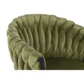 Miniatyrbillede 2 af 5: Taburet DKD Home Decor Sort Grøn Fløjl Metal 61 x 52 x 101 cm