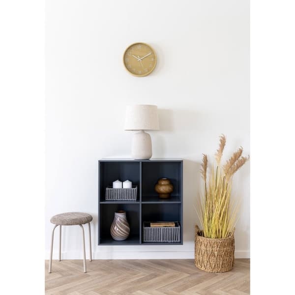Rootz -pall - brun mix ottoman - fotstöd - komfort sittplatser - 44 cm x 44 cm x 44 cm