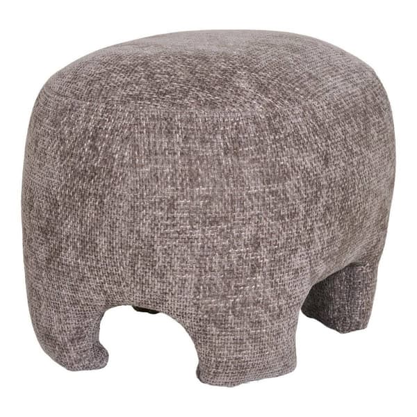 Rootz Nazare Pouf - Aksenttipala - verhoiltu jalkatuki - monipuolinen ylimääräiset istuimet - 53x41x38 cm