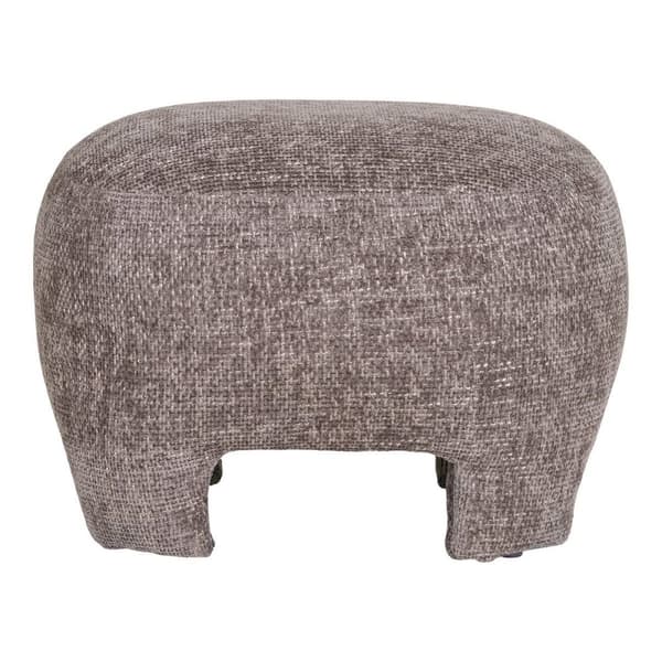 Rootz Nazare Pouf - Aksenttipala - verhoiltu jalkatuki - monipuolinen ylimääräiset istuimet - 53x41x38 cm