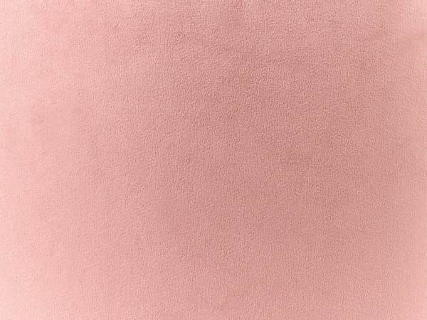 Rund puf pink velour 40 x 40 x 43 cm sæde fodstøtte velour moderne minimalistisk stue soveværelse