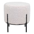 Pikkukuva 2 / 5: Pouf, Alford, Ø35.5x37 cm, Valkoinen