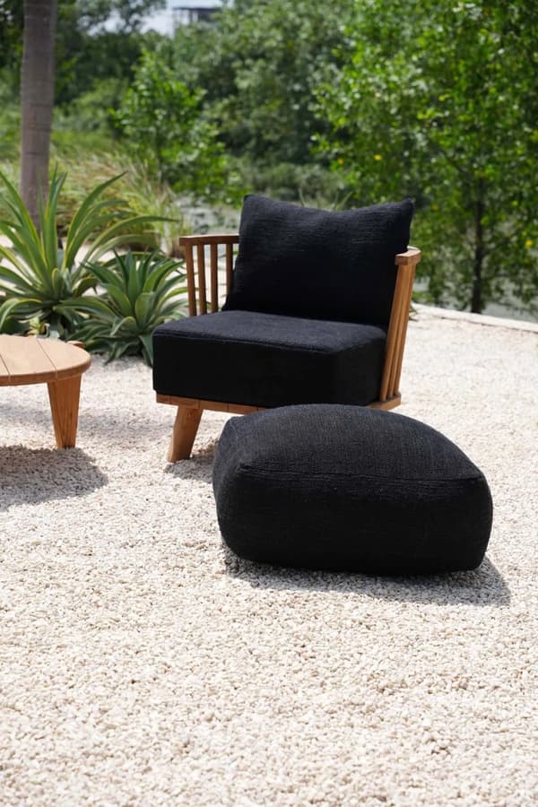 Mukava Pouffe - Musta Bazar Bizar