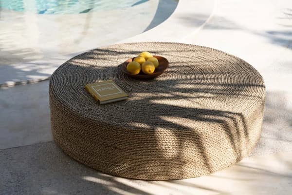 Valtava Pouffe - Luonnollinen