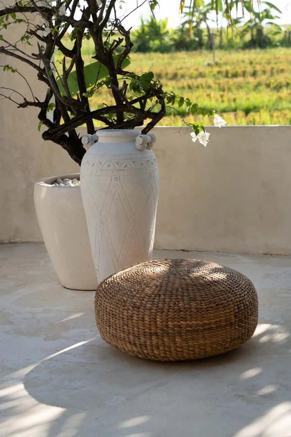 Hyacinth Puf - Natur - M Bazar Bizar