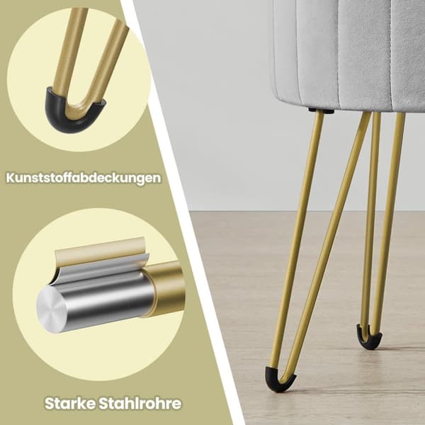 Pall, SONGMICS LOM003B01, 39x44,4 cm, Svart