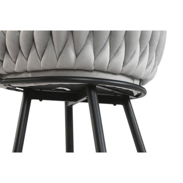Jakkara Home ESPRIT Musta Harmaa Metalli 58 x 53 x 101 cm