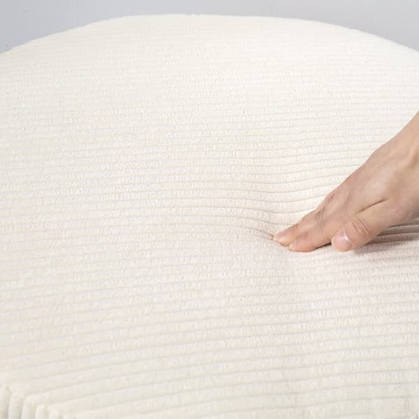 Förvaringspall, 60x60x41 cm, Beige