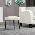 Miniatyrbild 7 av 9: Fotpall, 42x42x47 cm, Beige